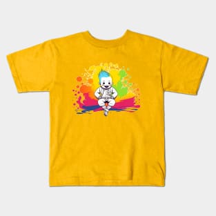 DJ Colorful Happy Baby Anime Comic Style Kids T-Shirt